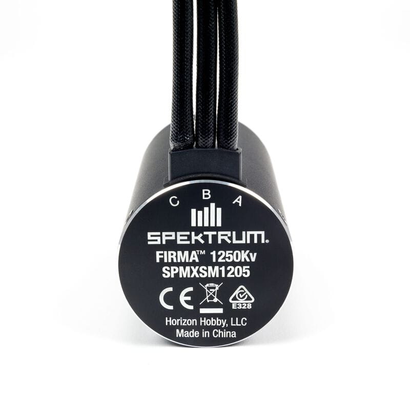 Spektrum 1250KV Brushless Motor: 8mm Spektrum 1250KV Brushless Motor_ 8mm - RC-Zubehoer