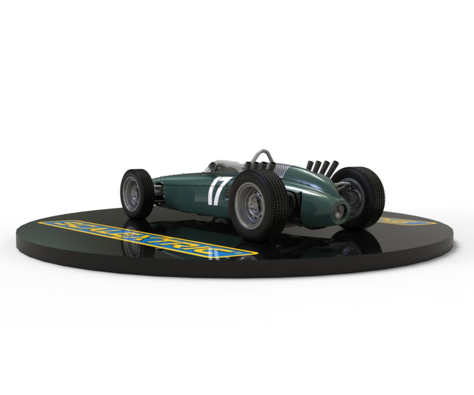 Scalextric 1_32 BRM P57 Winner Dutch GP 1962 HD Slotcar