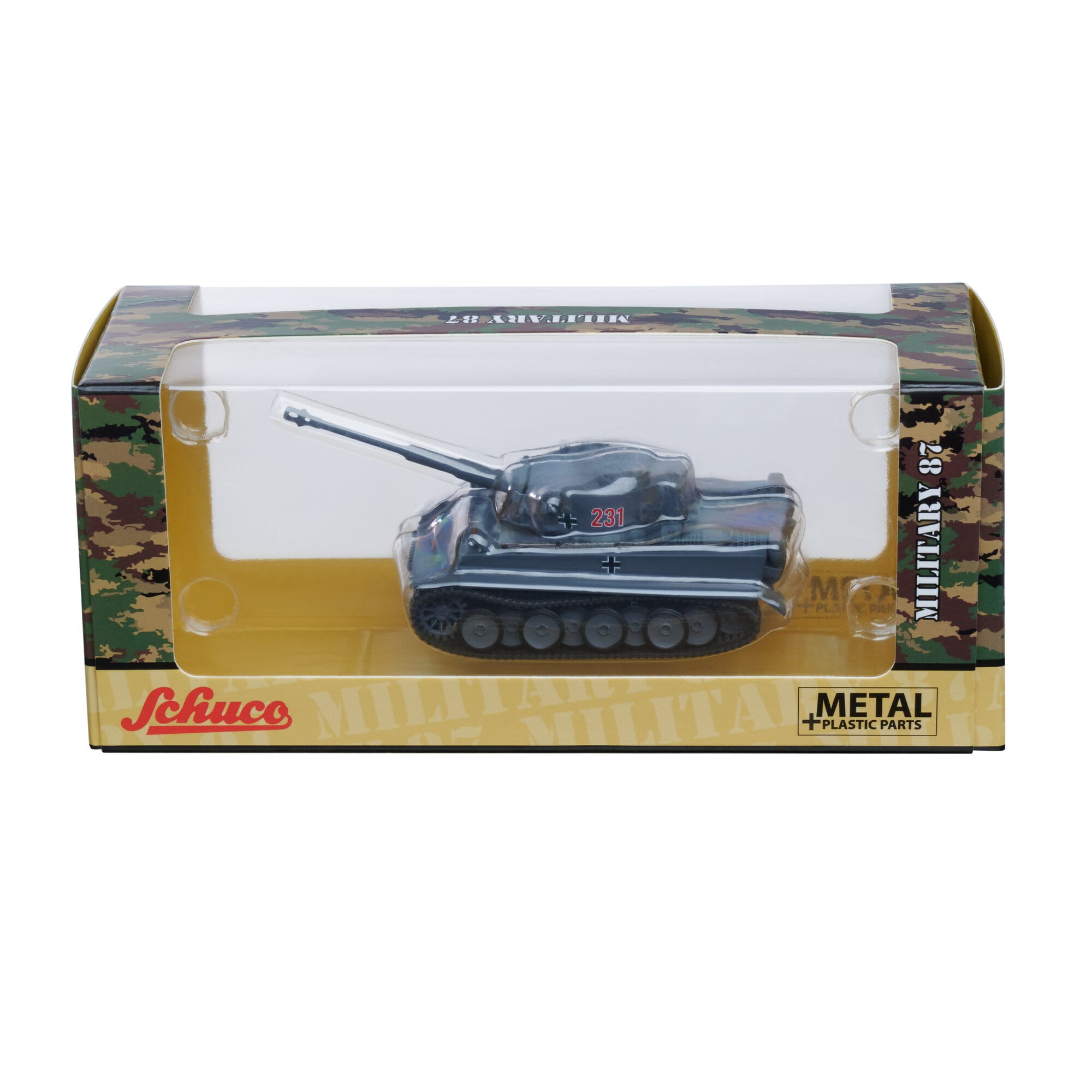 Schuco Sd_Kfz.181 Tiger I Panzergrau 1_87 Sammlermodell