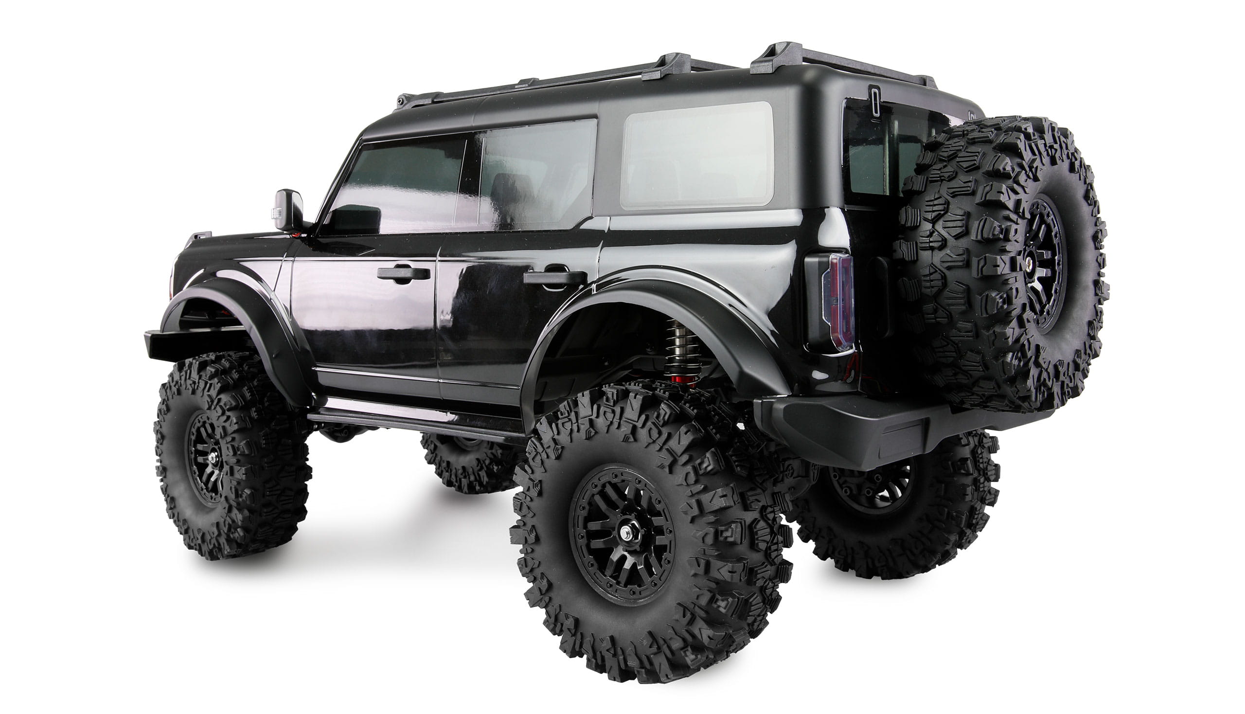 Amewi AMXRock Caballo Crawler 4WD 1 10 RTR Schwarz Metallic