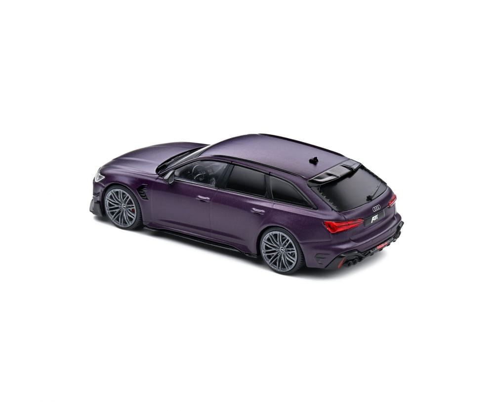 Solido 1:43 Audi RS6-R purple matt Modellauto