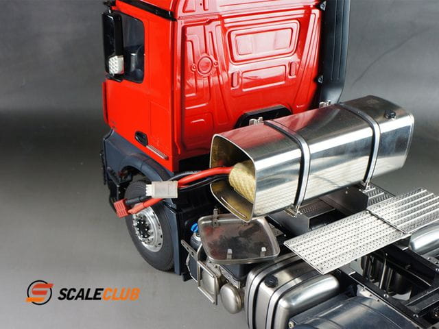 ScaleClub 1:14 Tank zur Montage hinter dem Fahrerhaus mit Akkubox