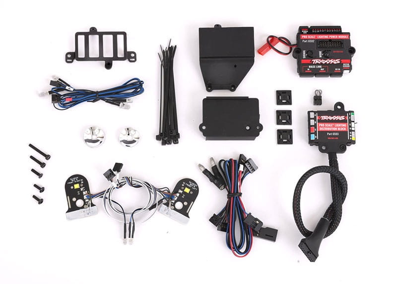 Traxxas Pro-Scale LED Licht-Set m. Power-Modul f. TRX4 Chevy Blaze , K10, Crawler Traxxas Pro-Scale LED Licht-Set m. Power-Modul f. TRX4 Chevy Blaze , K10, Crawler