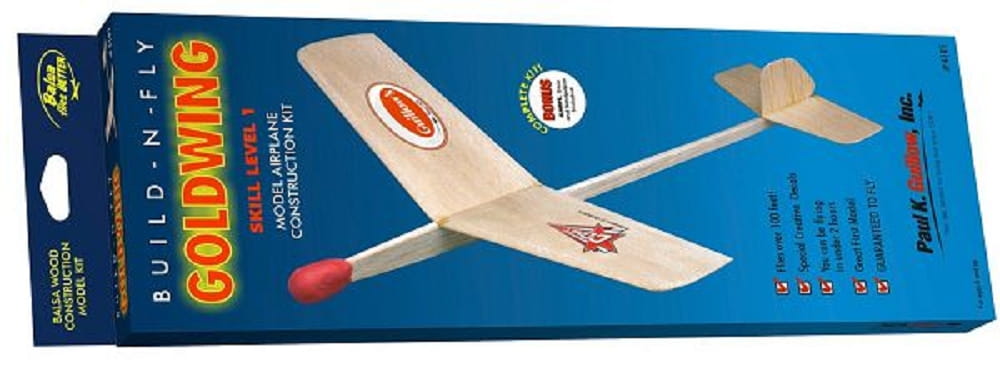 Guillow's Goldwing Trainer Freiflugmodell Balsabausatz
