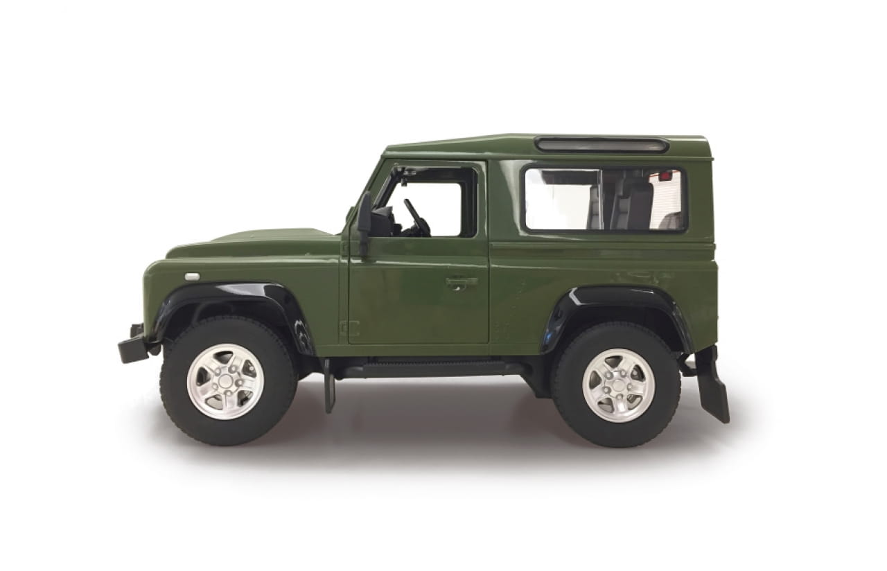 Jamara RC Auto Land Rover Defender 1:24 grün 2,4Ghz o Beleuchtung