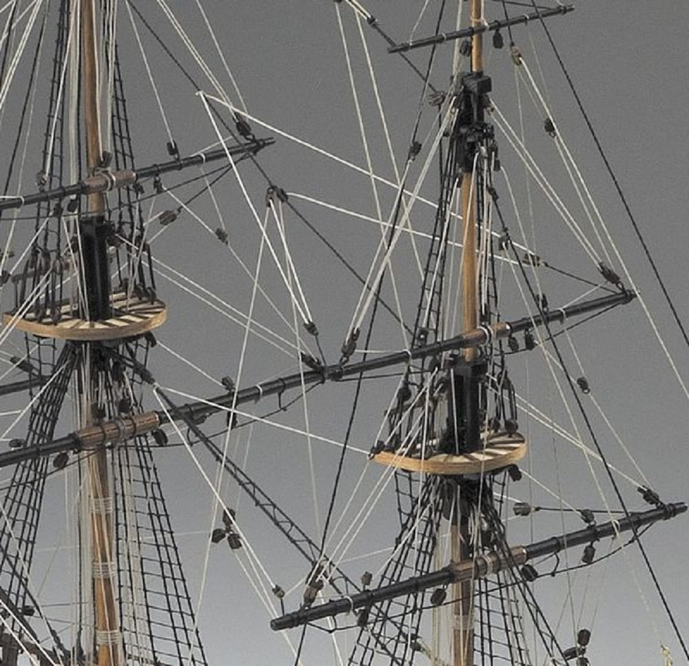 HMS Greyhound 1720 Modellbausatz im Massstab 1_100