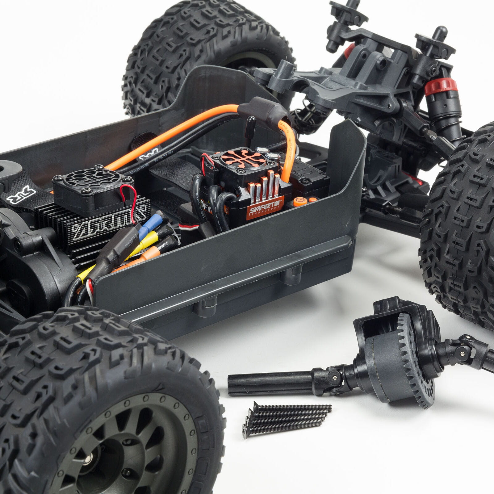 Arrma RC Monstertruck 1:10 Vorteks 4x4 3S BLX Stadium Truck RTR Rot Arrma RC Monstertruck 1:10 Vorteks 4x4 3S BLX Stadium Truck RTR Rot
