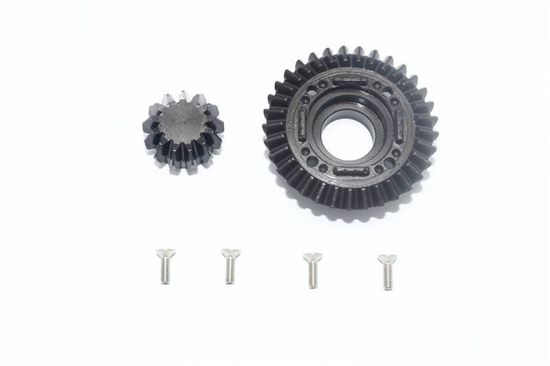 GPM Diffzahnrad und Antriebskegelrad gehaertet hinten fuer Traxxas UDR - RC-Zubehoer
