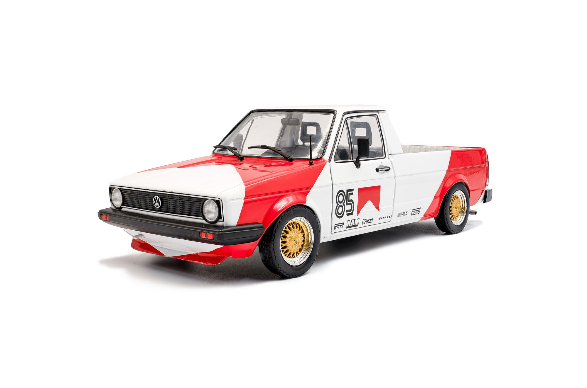 Solido VW Caddy Mk.1 M Racing Tribute Standmodellauto im Massstab 1_18
