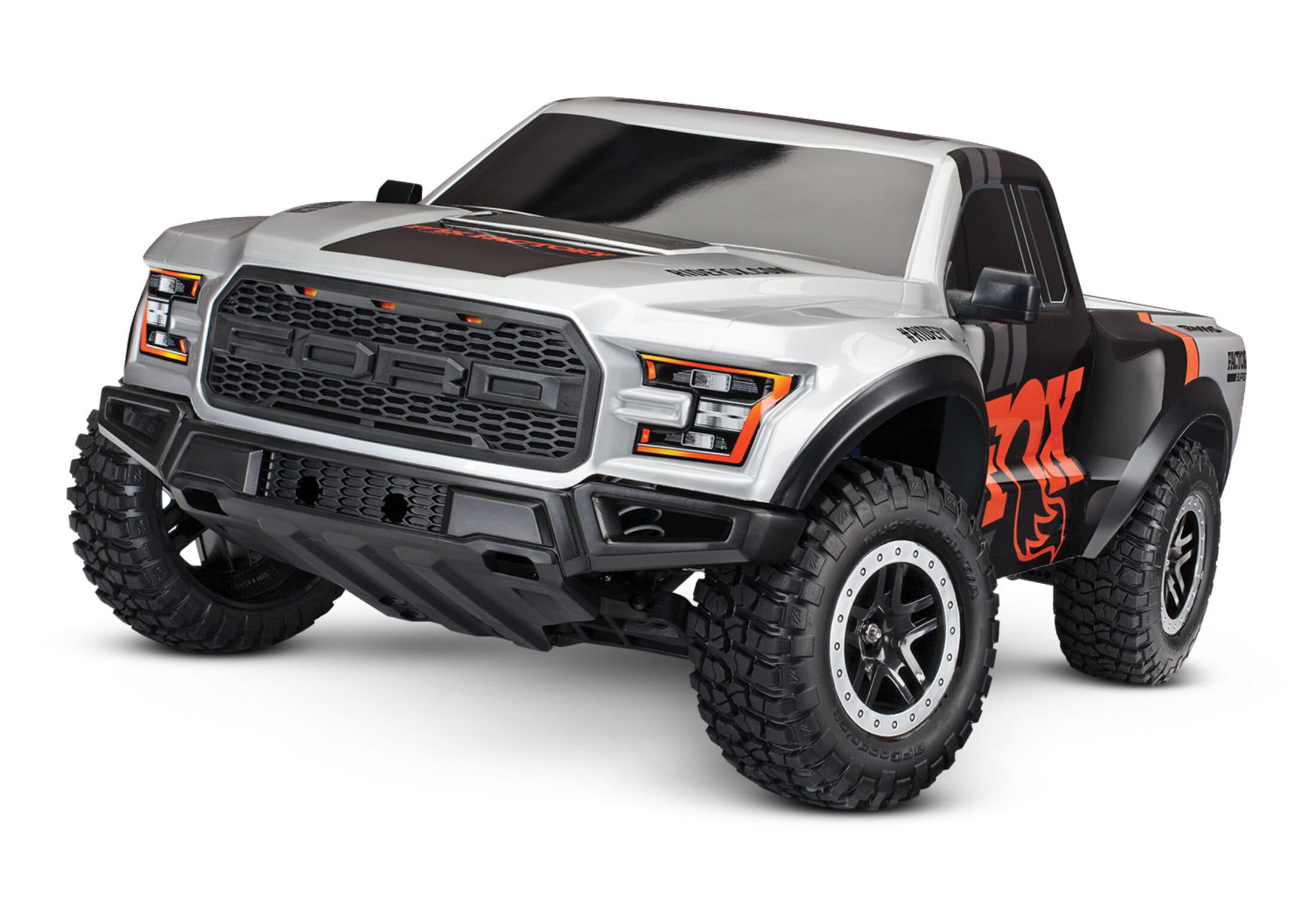 Traxxas RC Ford F-150 Raptor Fox Brushless HD RTR 1-10 Traxxas Ford-F150 Pickup RTR BL-2S RTR