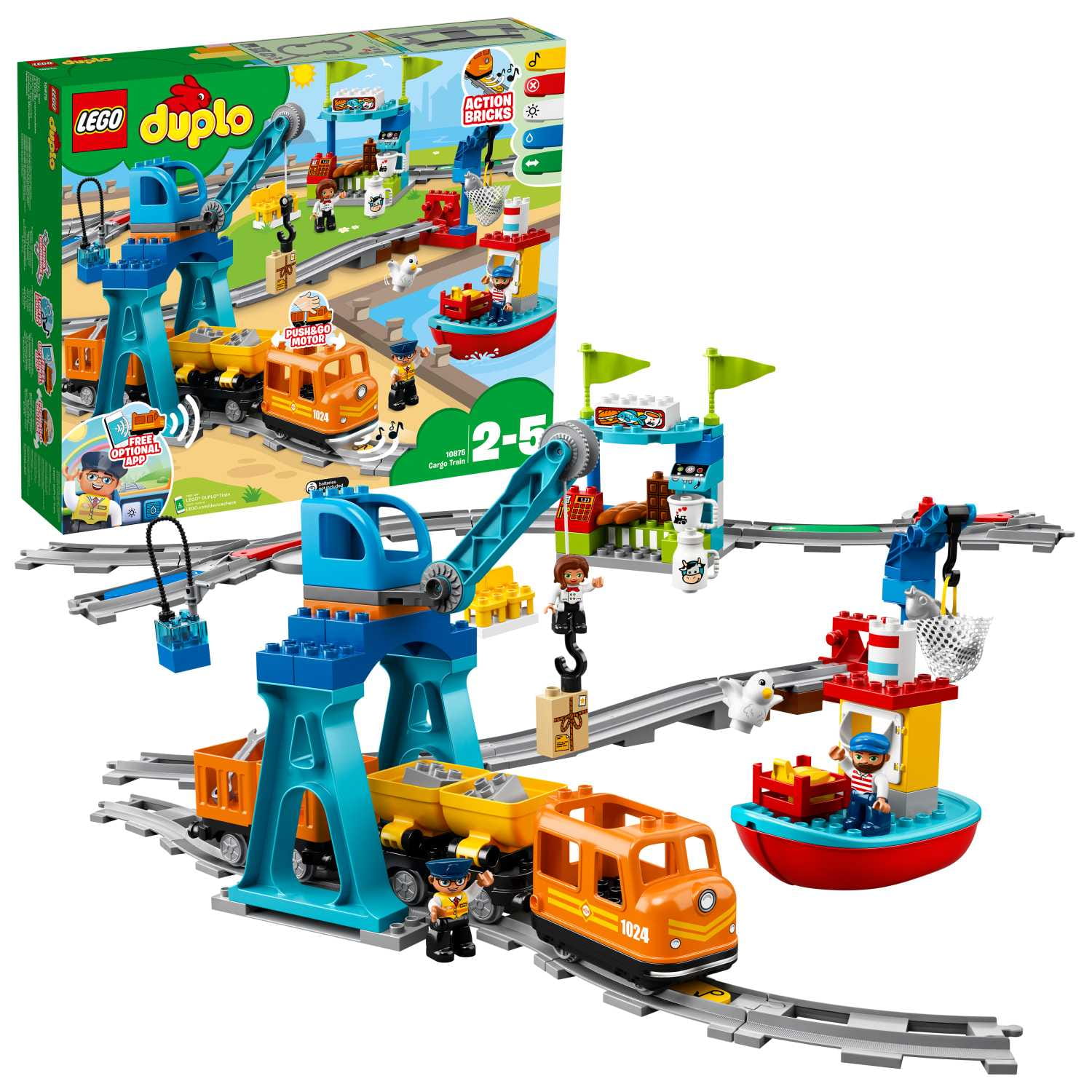 LEGO DUPLO Eisenbahn Güterzug