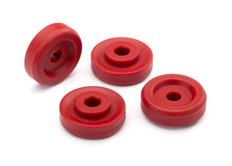 Traxxas Felgen-Scheiben rot _4_ - RC-Zubehoer