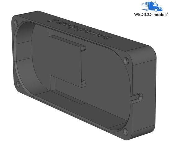 Wedico Soundbox 2 ABS schwarz Ersatzteil
