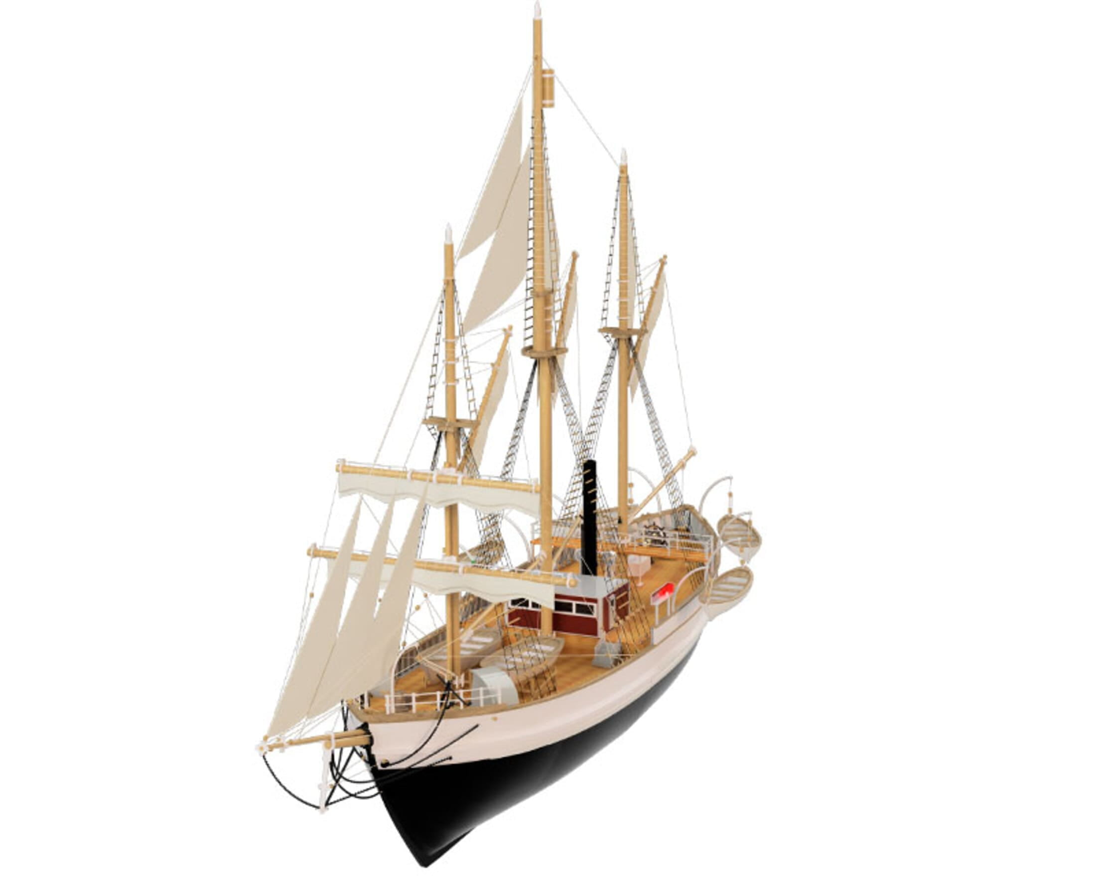 Fram I. Polarforschungsschiff 1-50 Bausatz krick-modell-tec-polarforschungsschiff-1-50-bausatz-fram-1