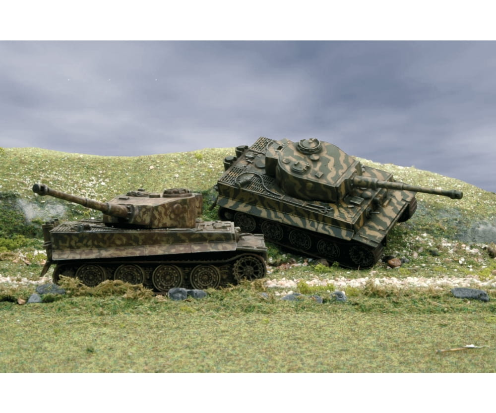 Italeri 1:72 Panzer VI Tiger I Ausf. E Militär Plastik Modellbau Bausatz