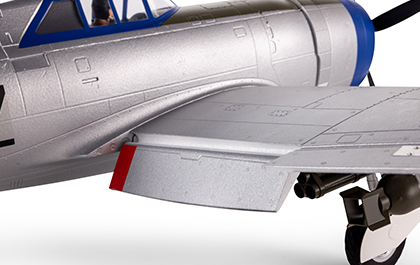 E-flite P-47 Razorback 1.2m RC Flugzeug BNF Basic mit AS3X _ SAFE Select - RC-Zubehoer