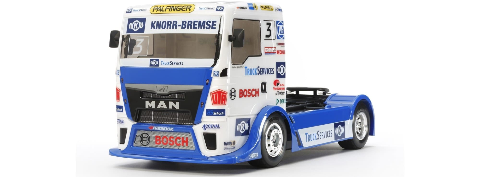 Tamiya Karosserie Satz Team Hahn Racing MAN TGS Tamiya Karosserie Satz Team Hahn Racing MAN TGS