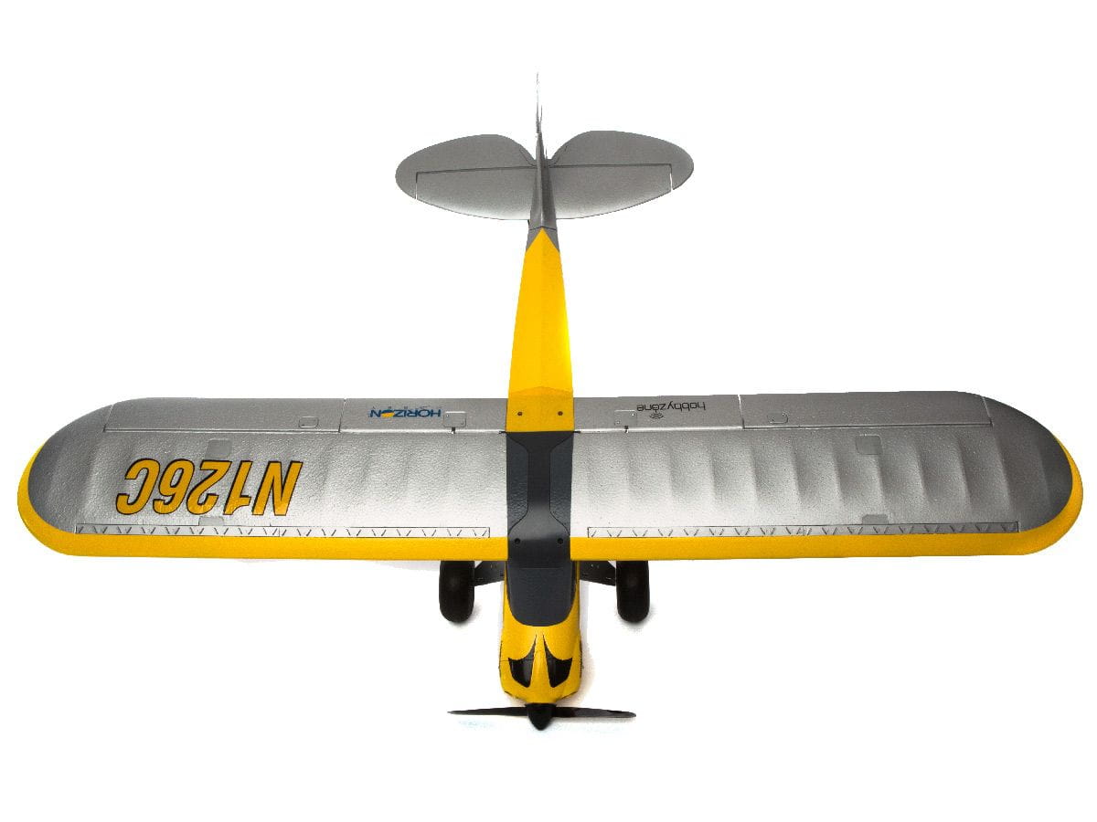 HobbyZone Carbon Cub S 2 RTF Basic RC Flugzeug mit SAFE