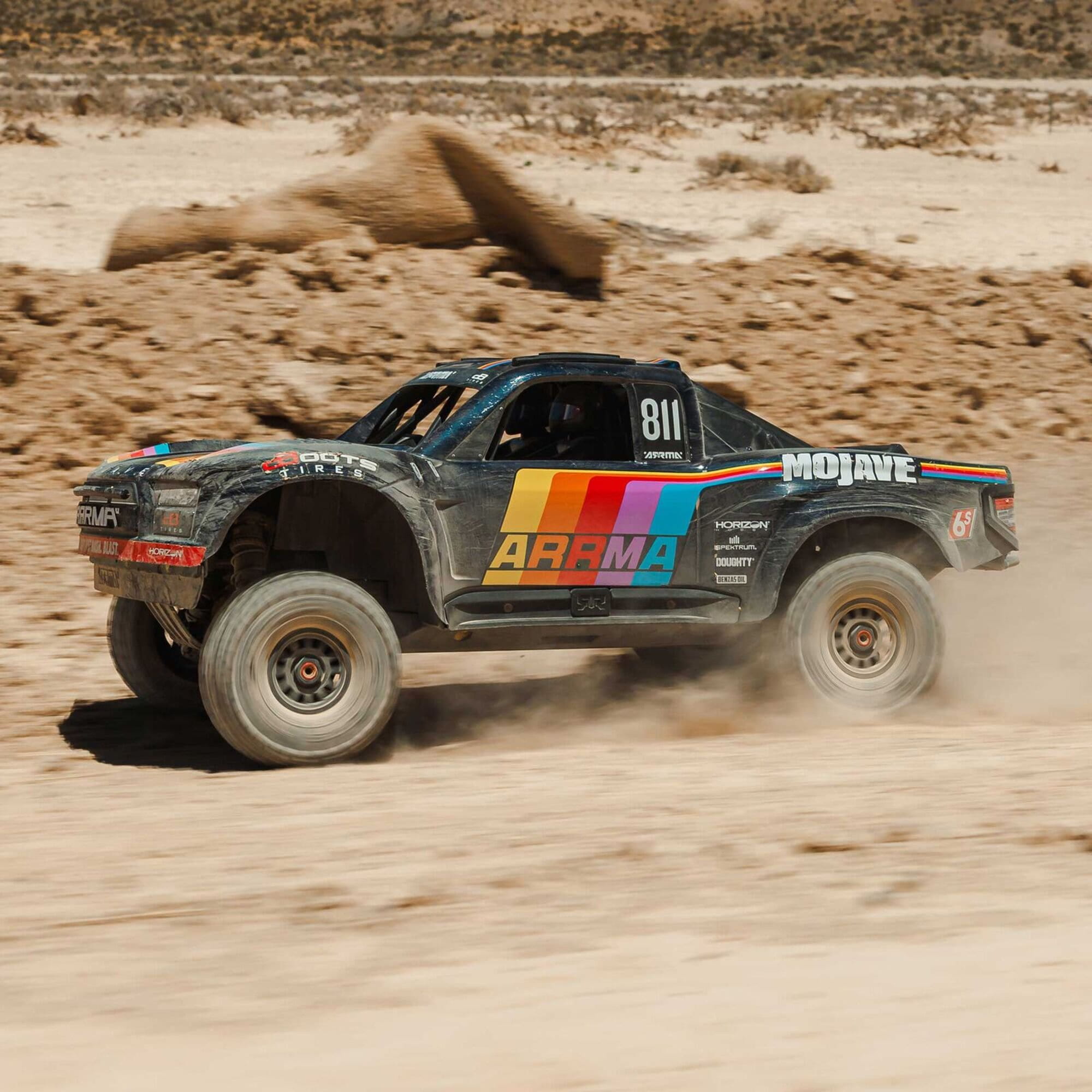 ARRMA MOJAVE 6S 4X4 RTR 1_7 Brushless Desert Truck Blue