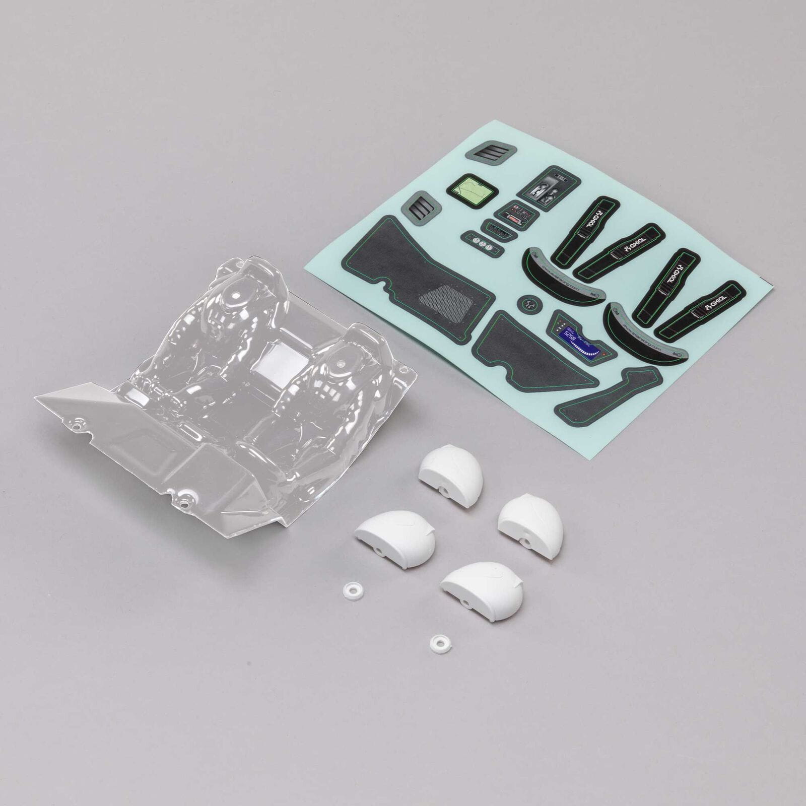 Axial Interior Set_ Clear_ Capra_ UTB18 - RC-Zubehoer