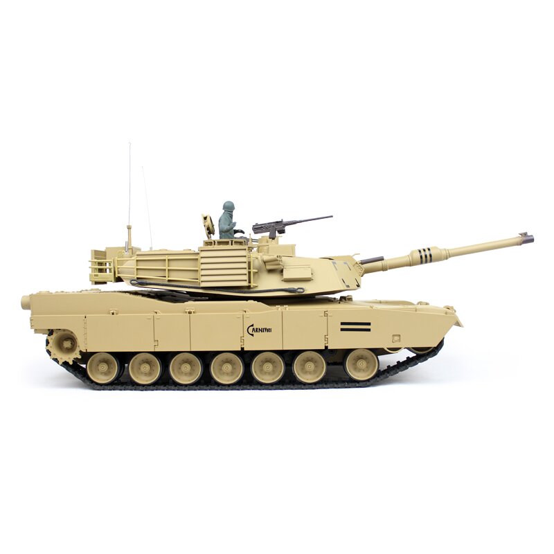 Torro RC Panzer M1A2 Abrams sand BB+IR (Metallketten) 1:16