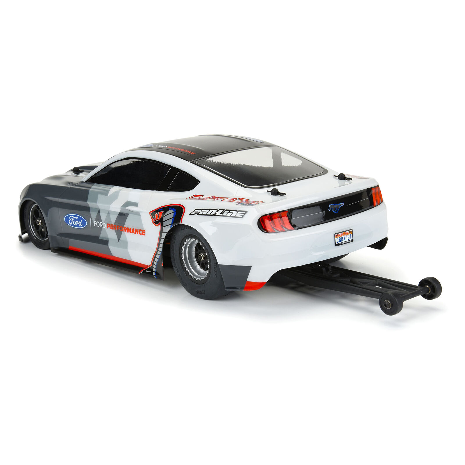 Proline 1_16 21 Mustang Cobra Jet Karosserie unlackiert Losi Mini Drag - RC-Zubehoer