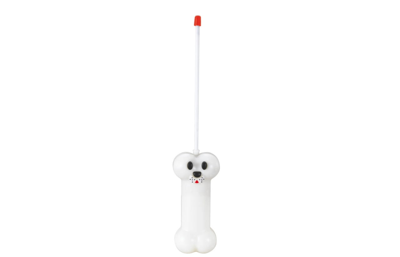 Jamara Lucky RC Plüschhund Weiß/Braun 27MHz