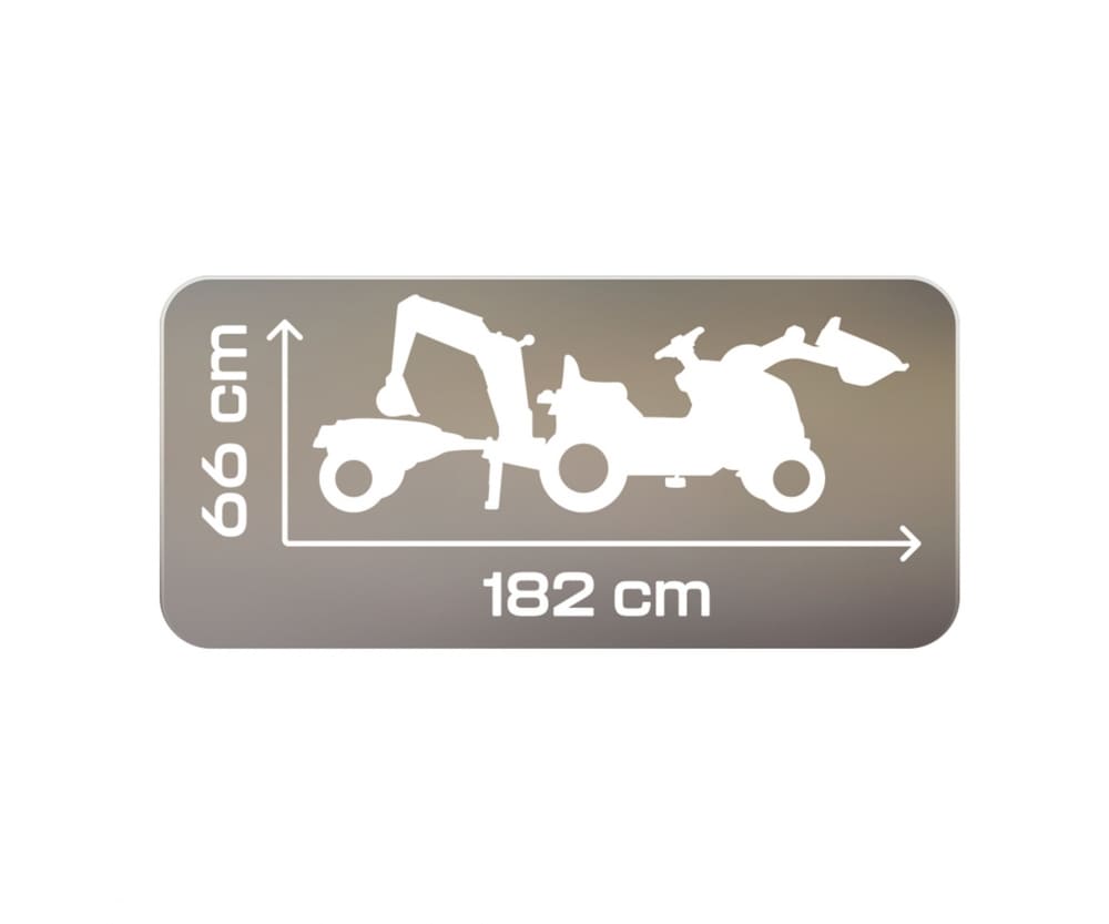 Smoby-Traktor-Builder-Max-Anhaenger Smoby Traktor Builder Max_Anhaenger - RC-Zubehoer