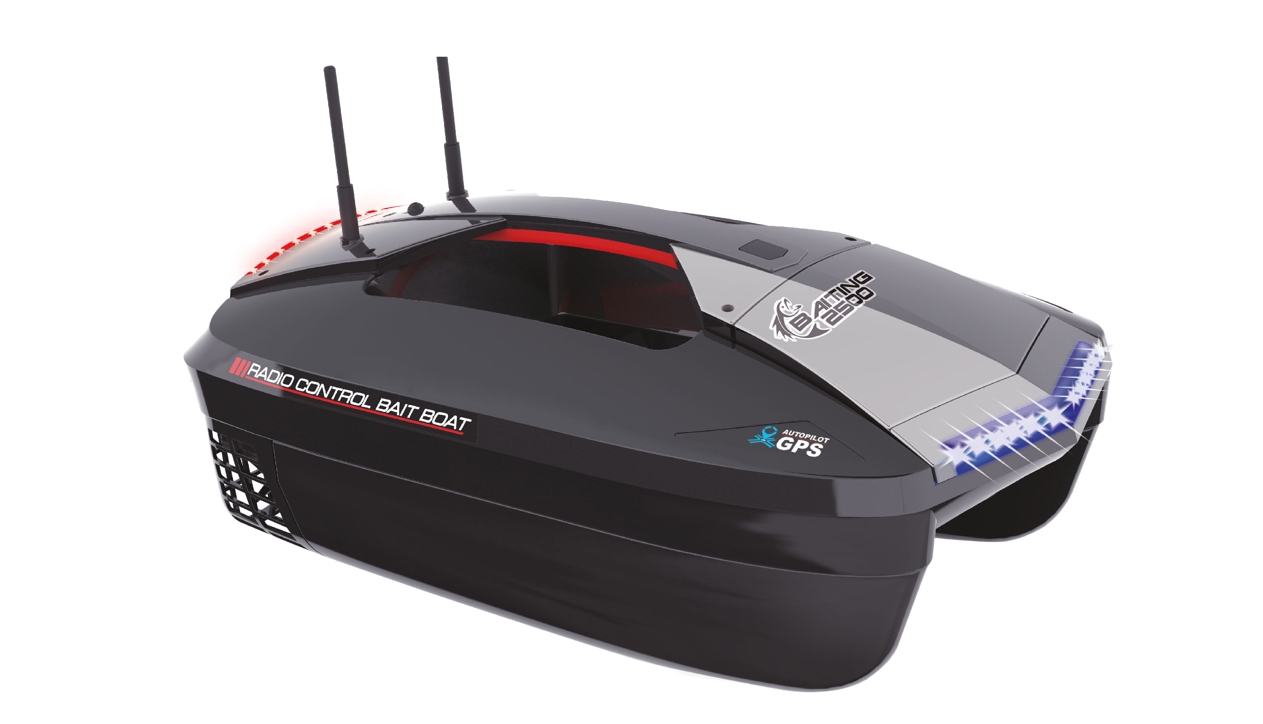 Amewi RC Boot Schiff Baiting 2500G GPS Futterboot 2,4GHz RTR