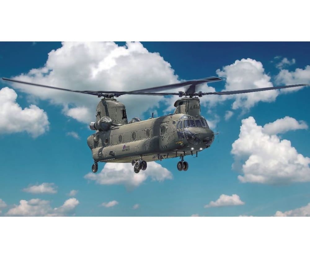 Italeri 1:48 Chinook HC.1 CH-47D Helikopter Modellbausatz Italeri 1:48 Chinook HC.1 CH-47D Helikopter Modellbausatz