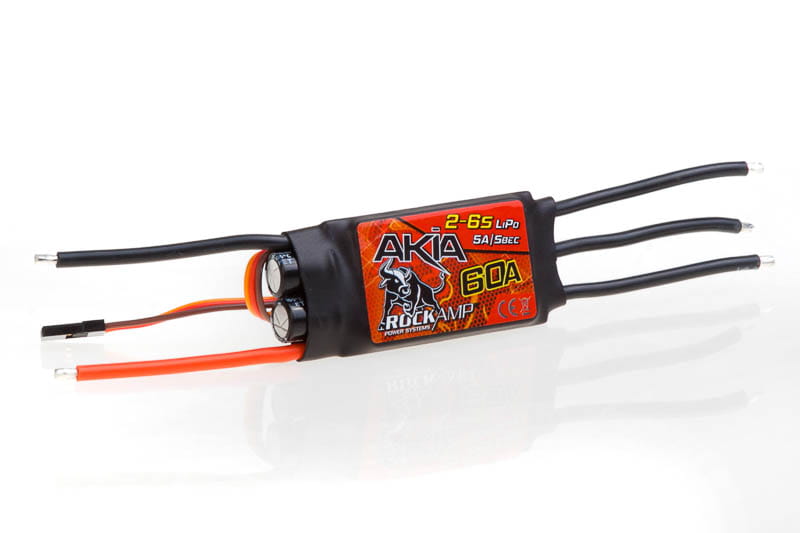 Robitronic Rockamp Akia 60A / 2-6S Lipo / 5A SBEC