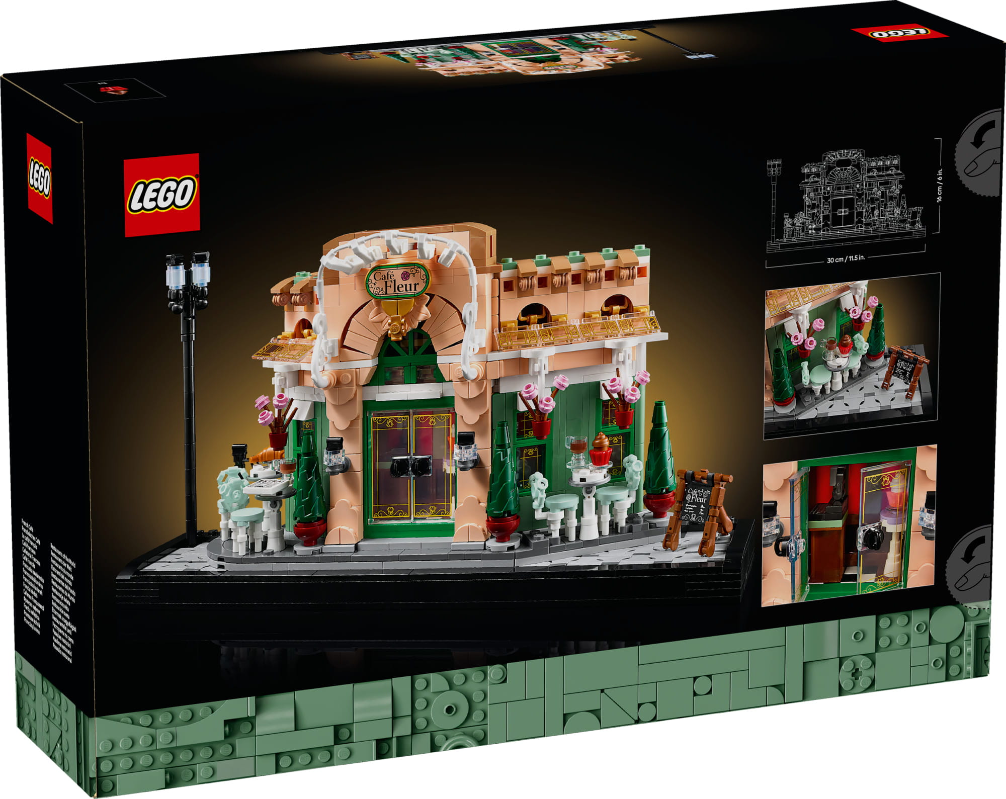 LEGO® Icons Franzoesisches Cafe 10362 - Franzoesisches Bistro zum Bauen