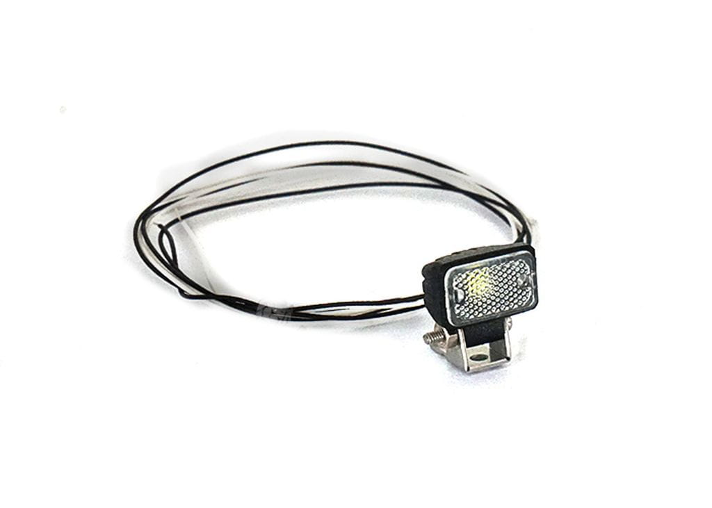 Lesu Scheinwerfer LED rechteck mit Halter 1Stück Lesu Scheinwerfer LED rechteck mit Halter 1Stueck - RC-Zubehoer