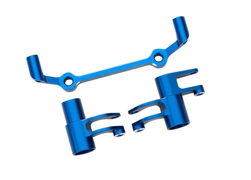 Traxxas Lenkung-Bellcranks 6061-T6 Alu blau - RC-Zubehoer