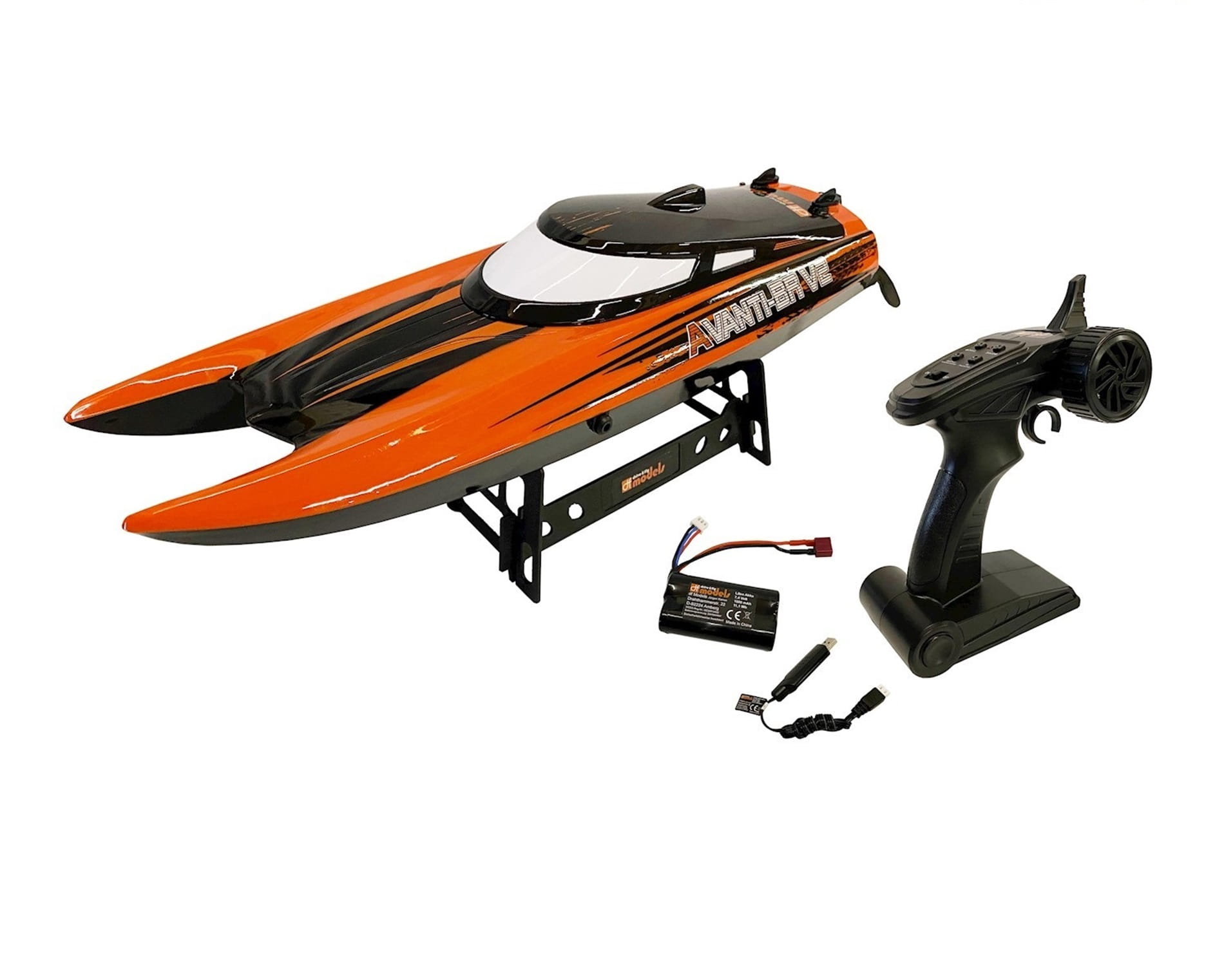 DF Models RC Speed Boot AVANTI BR V2 RTR