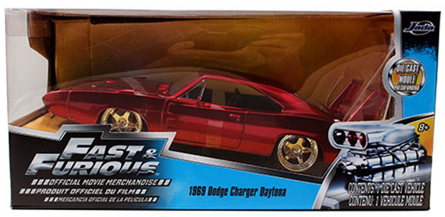 Jadatoys 1:24 Modellauto 1969 Dodge Charger Daytona Fast and Furious