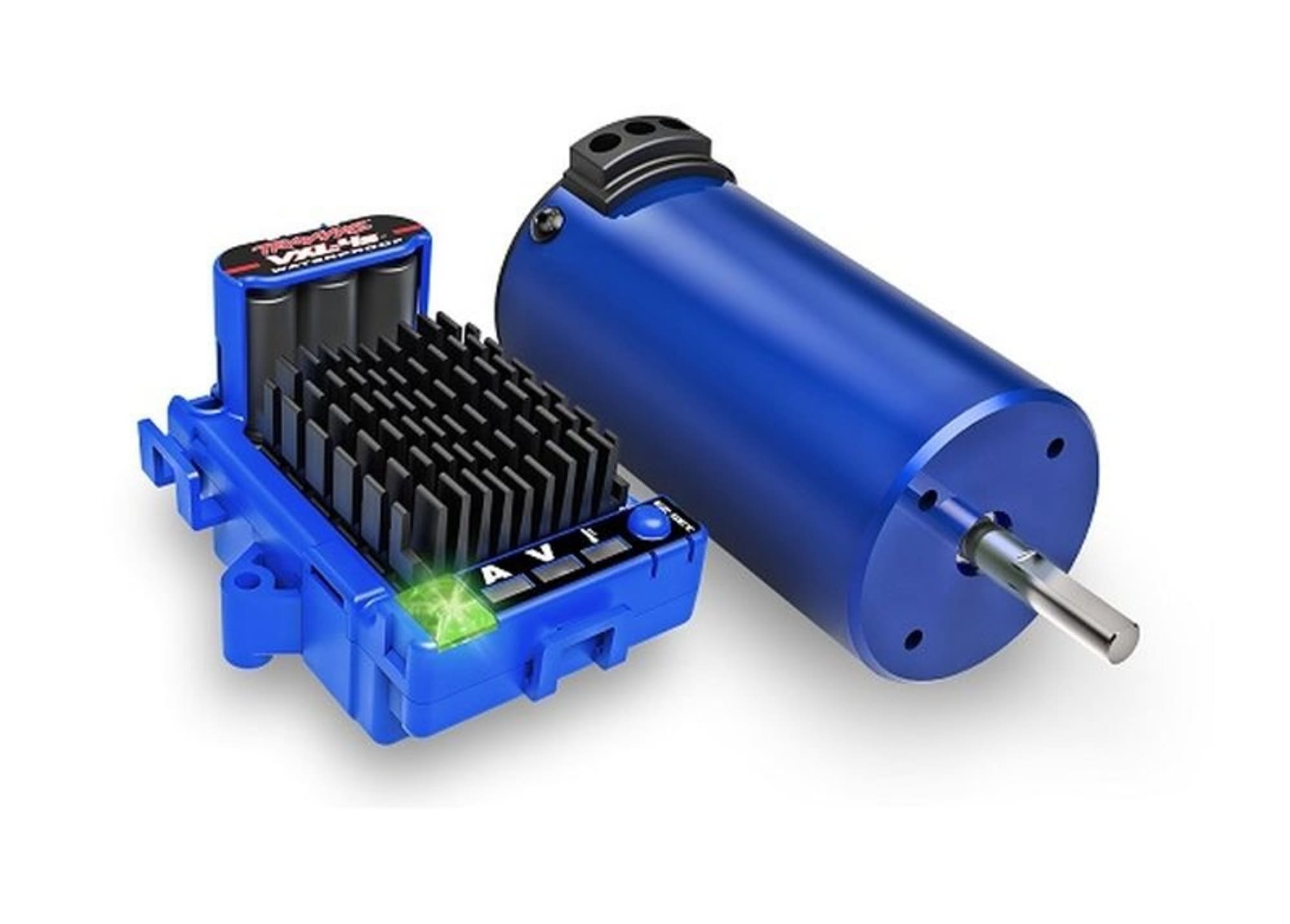 Traxxas Velineon VXL-4s Brushless-Set Regler _ 2400kV Motor fuer RC Modelle