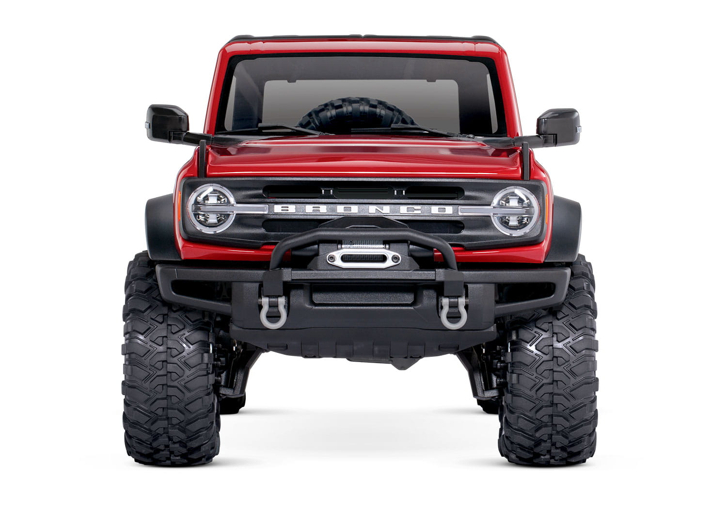 Traxxas RC Crawler TRX-4 Ford Bronco 2021 RTR Rot + Akku, Lader Komplett Set