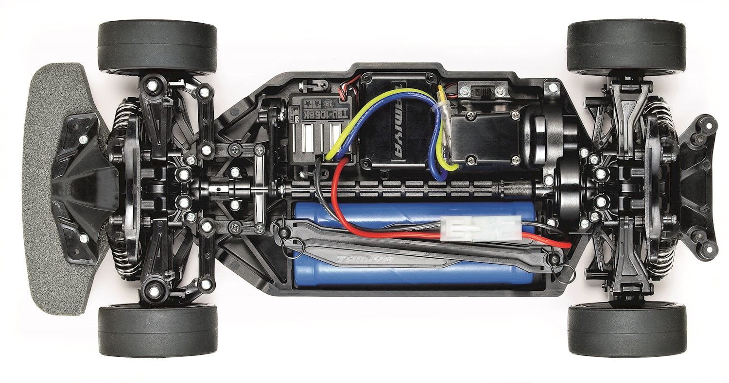 Tamiya RC Audi V8 1992 Tourenwagen (TT-02) Brushless Edition 1:10 Komplett Set