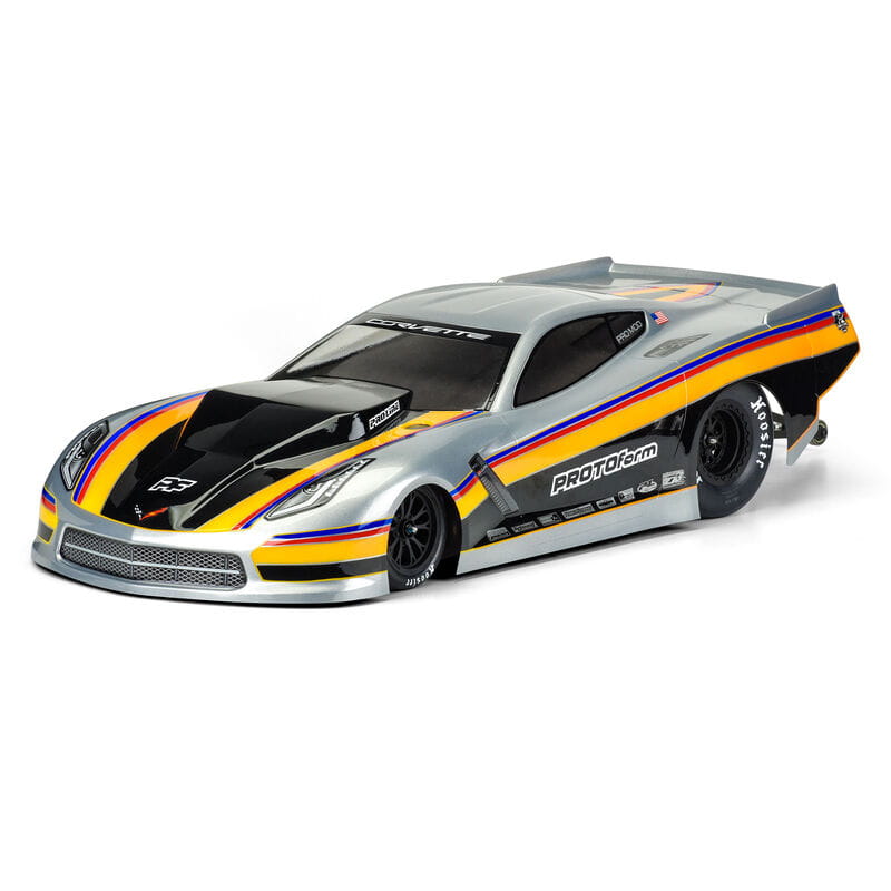 Protoform Chevrolet Corvette C7 Pro-Mod Clr Karosserie-Slash 2wd - RC-Zubehoer