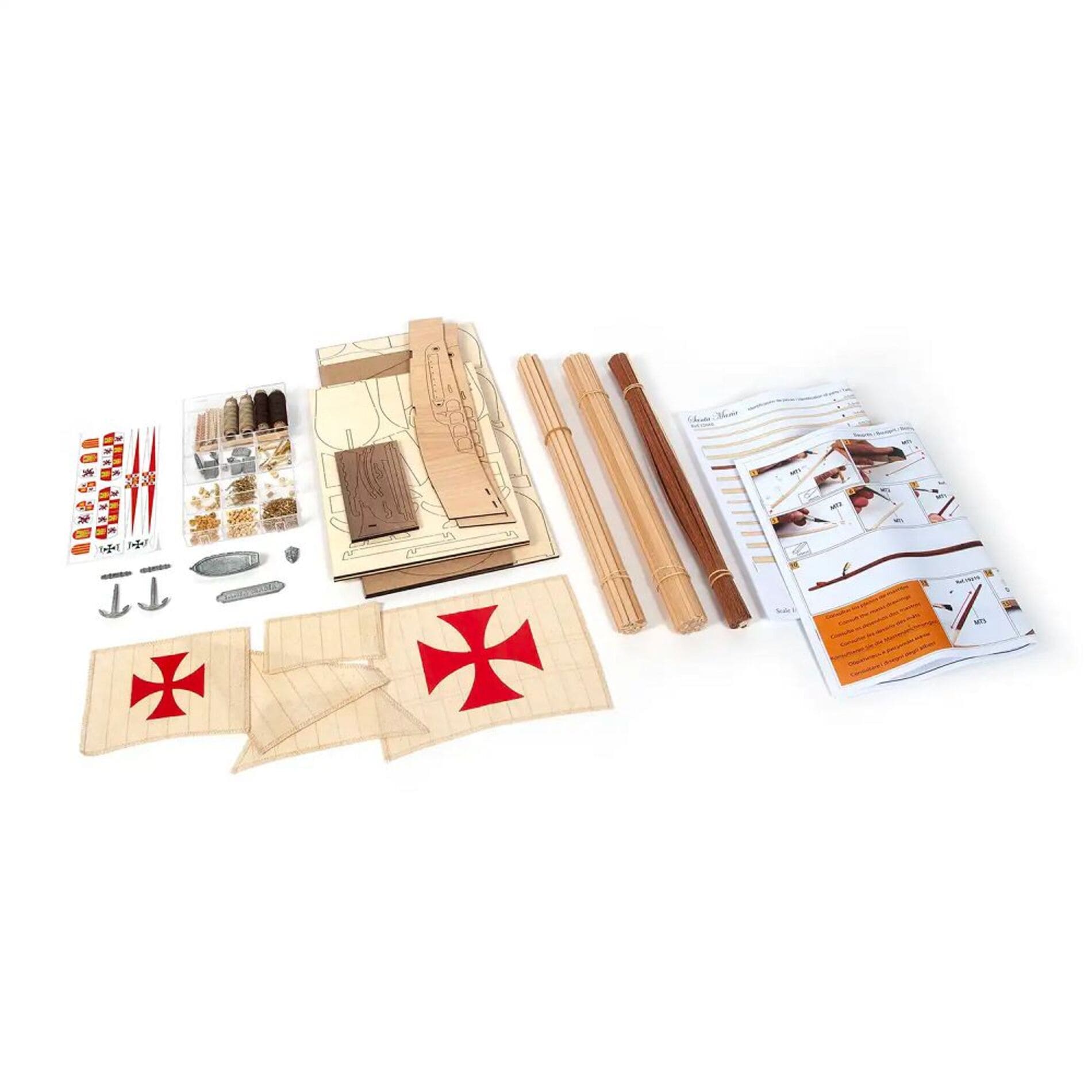 OcCre Santa Maria Holzmodellbausatz 1_50 - 1631 Teile_