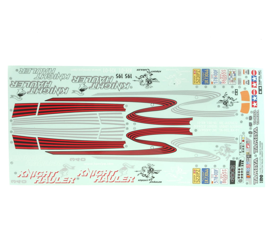 Tamiya AUFKLEBER 56314 - RC-Zubehoer