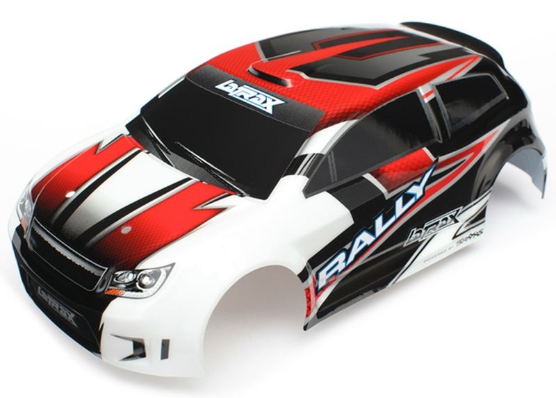 Traxxas Karosserie 1/18 RALLY rot
