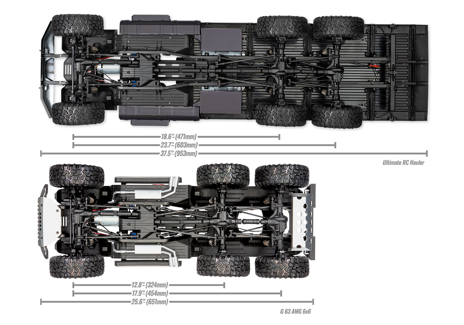 Traxxas TRX6 Hauler Truck mit Flatbed und Winde