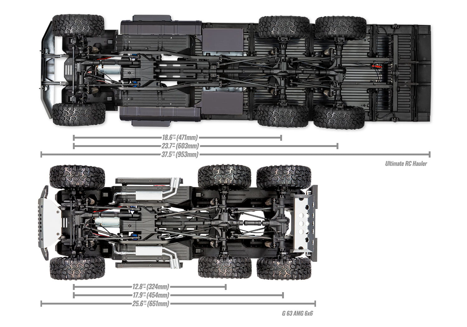 Traxxas TRX6 Hauler Truck mit Flatbed und Winde Traxxas TRX6 Hauler Truck mit Flatbed und Winde