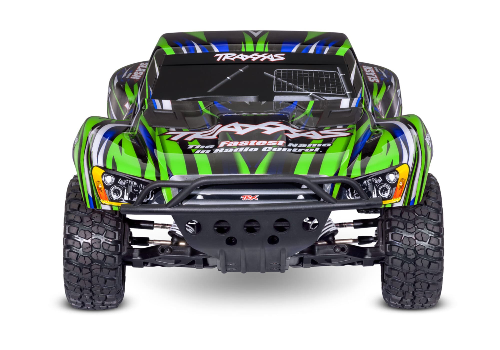 Traxxas Slash 2WD BL-2S 1_10 Short Course RC Truck in Gruen