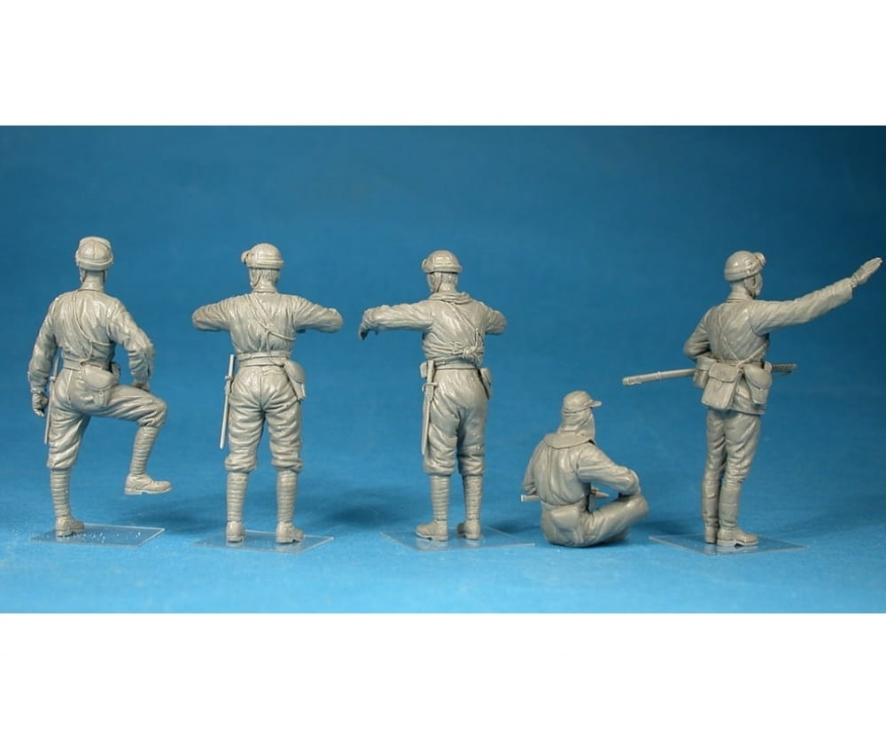 Plastikmodellbau von Miniart 1-35 fig jpn panzerbesatzung 5