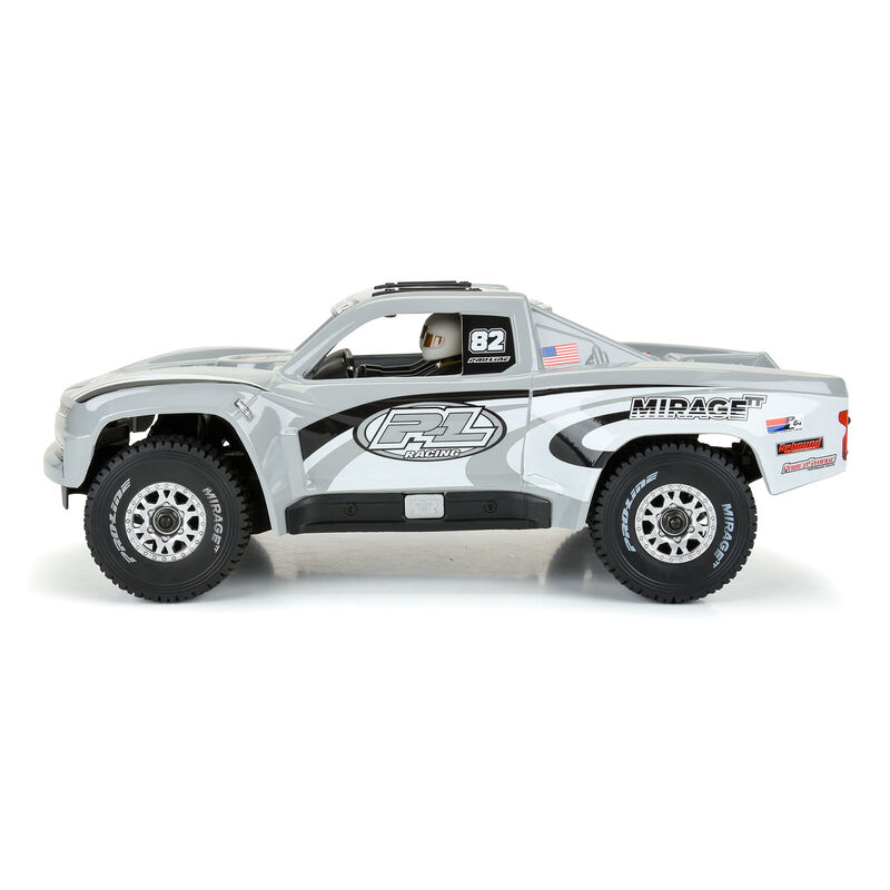 Proline 1_16 Pre-Cut 2019 Chevy Trophy Truck Tough-Color Grau Karosserie_ GROM - RC-Zubehoer