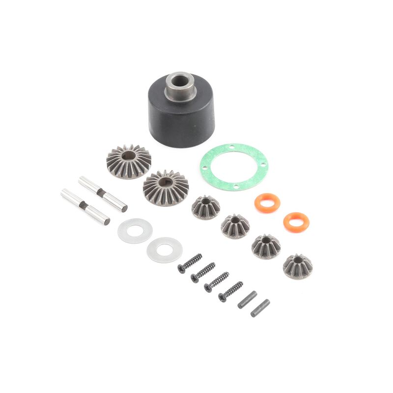 Losi HD Diff Housing and Internals_ HR_ RR_ BR - RC-Zubehoer