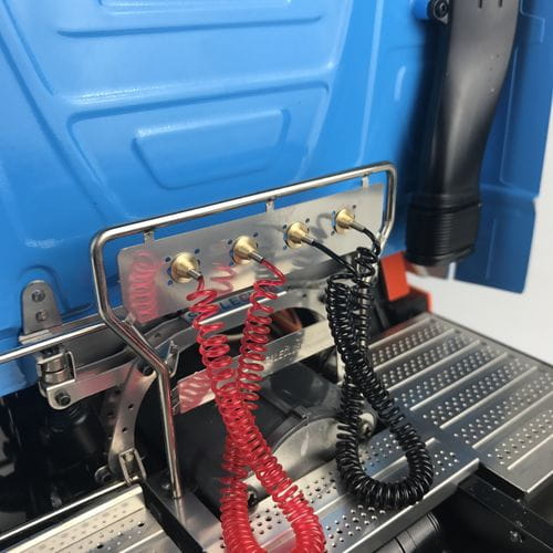 Thicon ScaleClub 1_14 Druckluft-Geraetetraeger V2A mit Leitungen - RC-Zubehoer